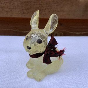 Sarah's Attic Etched Glass Rabbit
